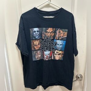 The Stabby Bunch Black Graphic T-Shirt